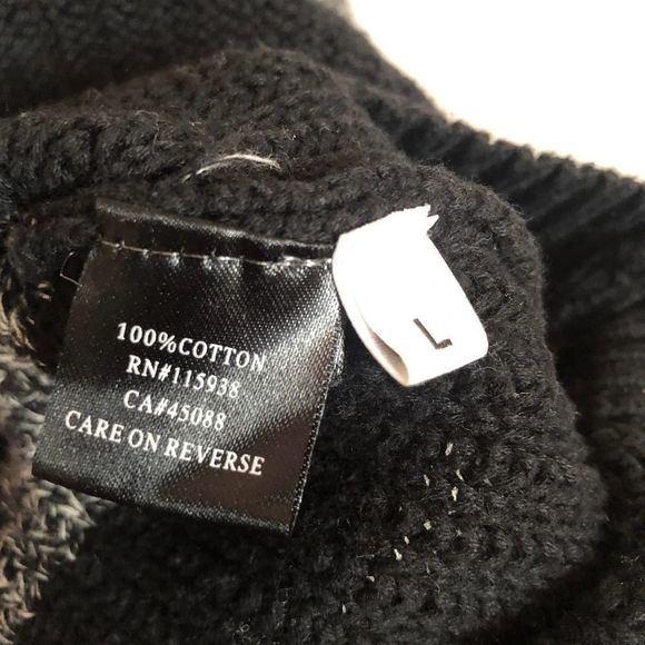 ModLook 29 Color Block Sweater Sz Large - Picture 3 of 5